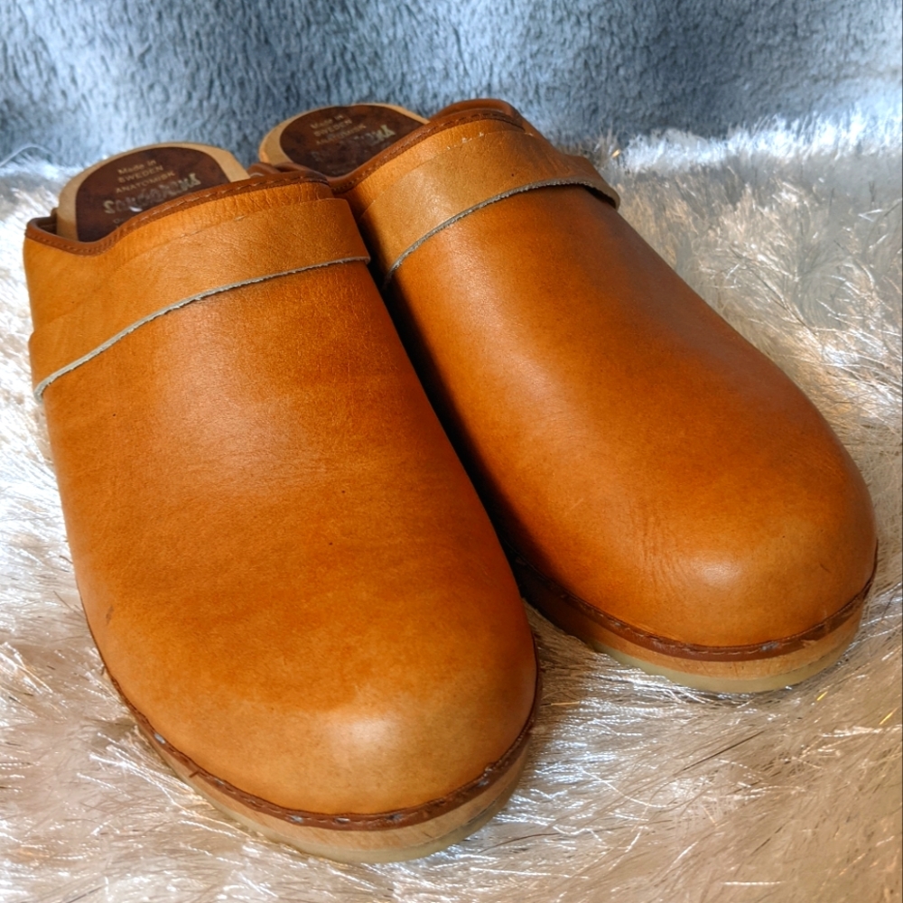 Sandgrens Tokyo Swedish Clogs Anatomisk Wooden Traditional 12